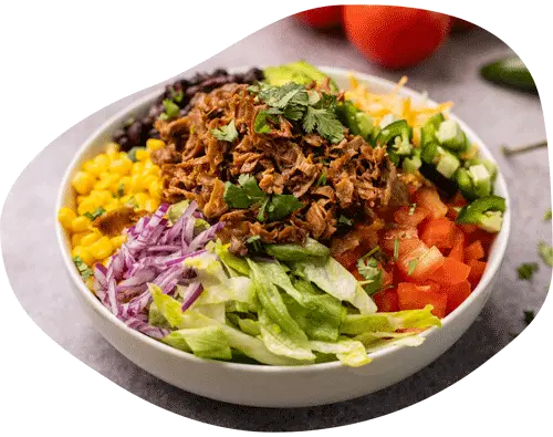 MyPulledPork Taco Salad